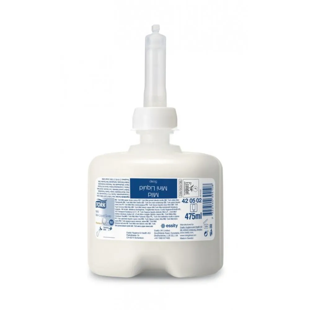 Tork S2 Mildly Scented Mini Liquid Soap 8 X 475ml
