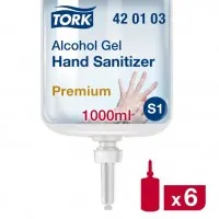 Tork S1 Alcohol Gel Hand Sanitiser 6 X 1000ml