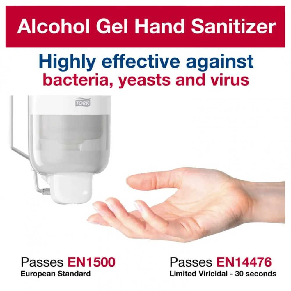 Tork S1 Alcohol Gel Hand Sanitiser 6 X 1000ml