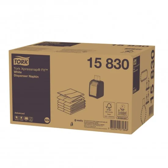 Tork Xpressnap Fit White N14 Napkin X 4230