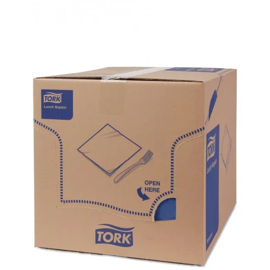 Tork Dark Blue Lunch 32cm Napkin X2000
