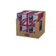 Tork Bordeaux Red Dinner Napkin 39cm 4 Fold X 1800