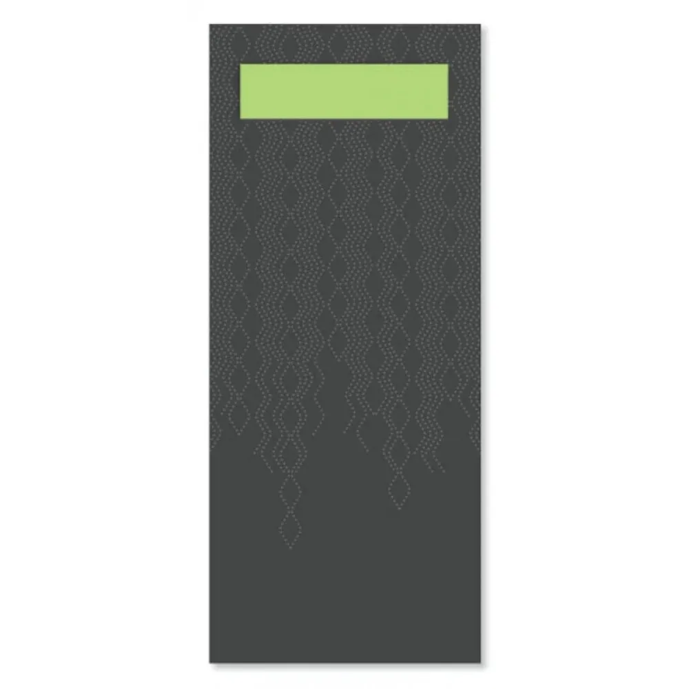 Tork Linstyle Black Cutlery Bag X 700