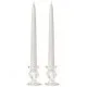 Green Bolsius Box of Dinner Candles White 10'' X 100