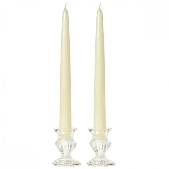 Dinner Candle Ivory 10'' X 100
