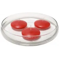 Candles Floating Red X 25
