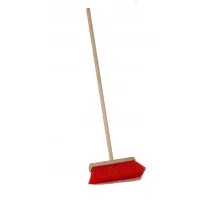 Red Yard Brush 14''