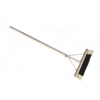 Black White 18'' Broom Handle & Stays