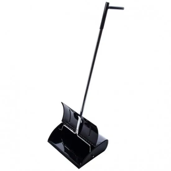 Black Dustpan Lobby Metal Handle
