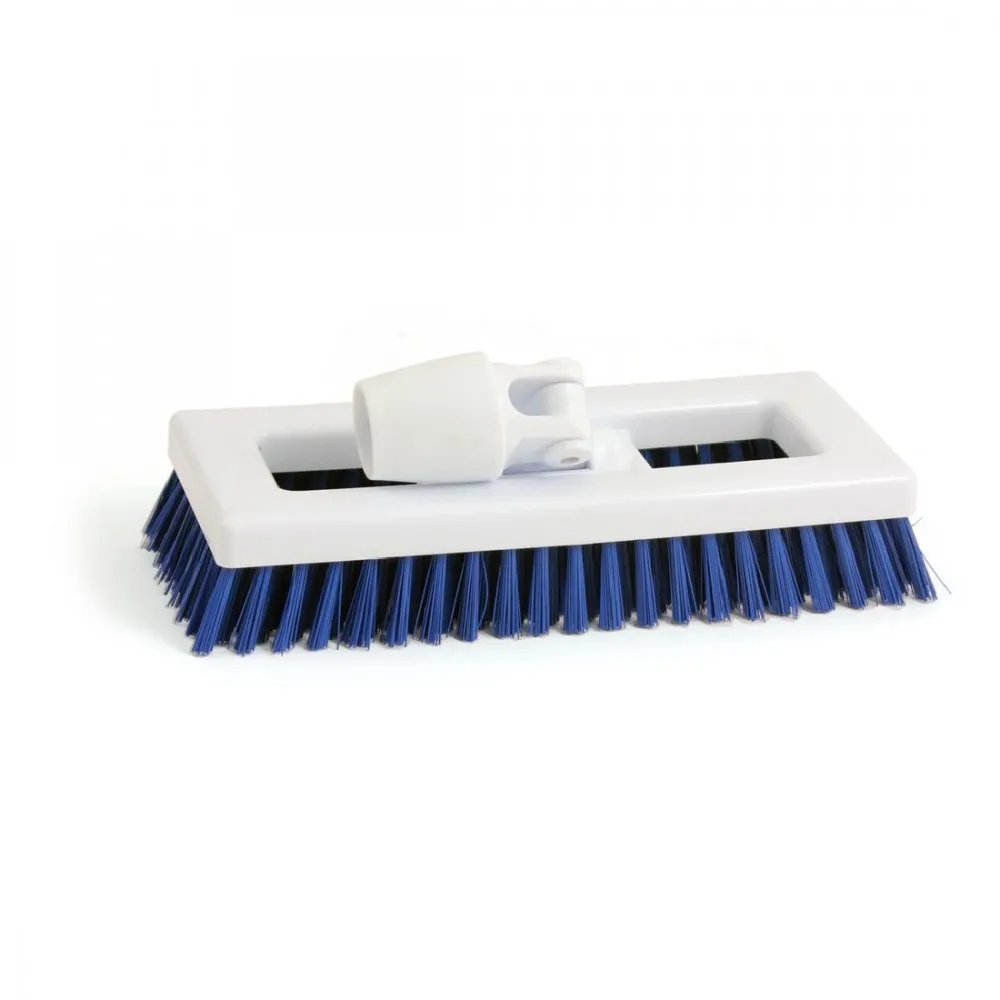 Deck Scrub Swivel Blue