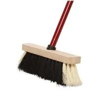 B&w 11'' Brush Red/grey Handle