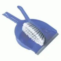 Hand Held Dustpan & Brush Set Blue