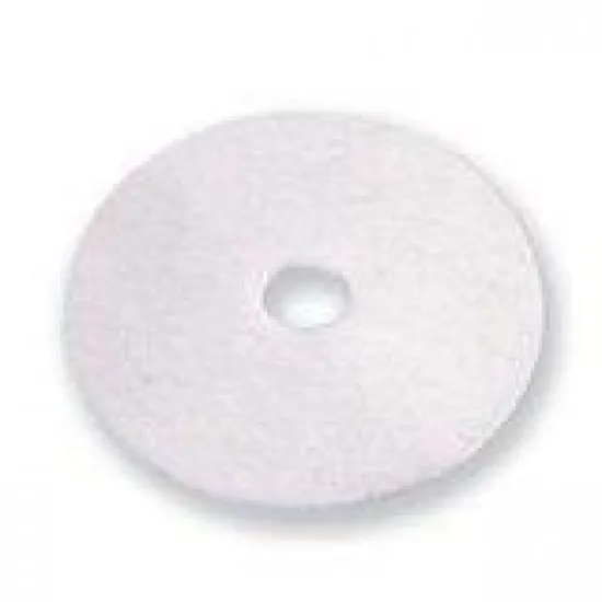 1 Round Buffing Pad 17'' White X1