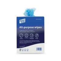 All Purpose Cloth Pop Up Blue X 200 Pack
