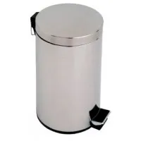 Round Pedal Bin S/s 5l
