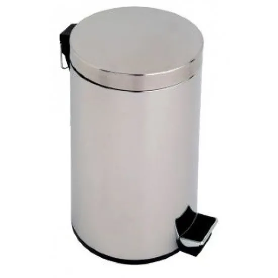 Bin Pedal Round S/s 5l