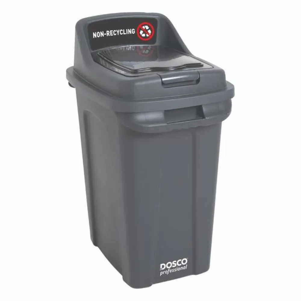 Recycling Bin Black (general Waste) 70l