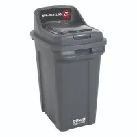 Recycling Bin Black (general Waste) 70l