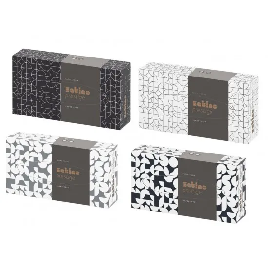 4 Hotel Facial Tissue Boxes
