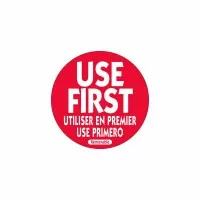 Removable Use First Label 50mm 500/roll