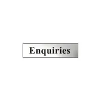 Silver Enquiries Sign