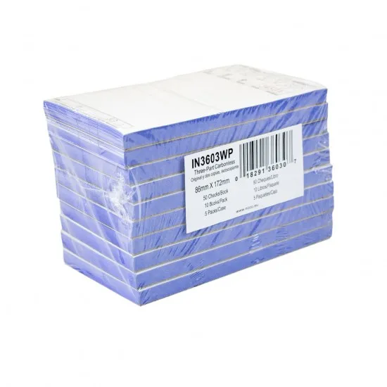 Waiters Pads Triplicate Paper