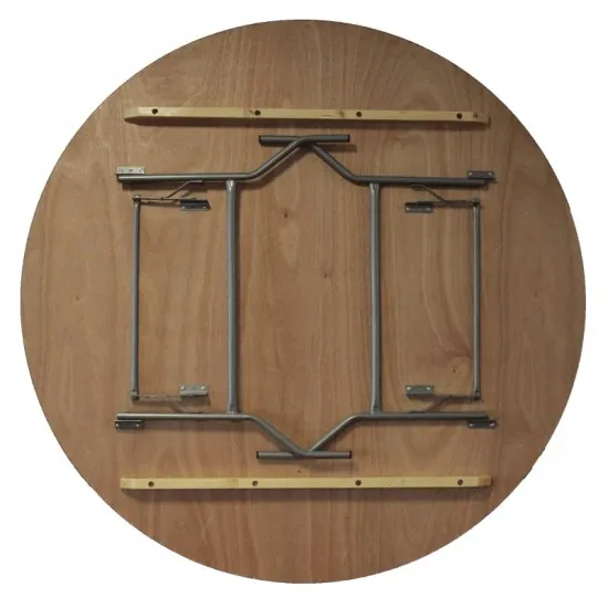Folding Banq. Table Round 6ft Premium Laminate