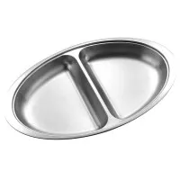 Veg Dish (2 Divide) S/s 51cm