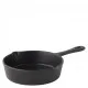 Regular Black Cast Iron Round Pan