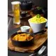Regular Black Cast Iron Round Pan