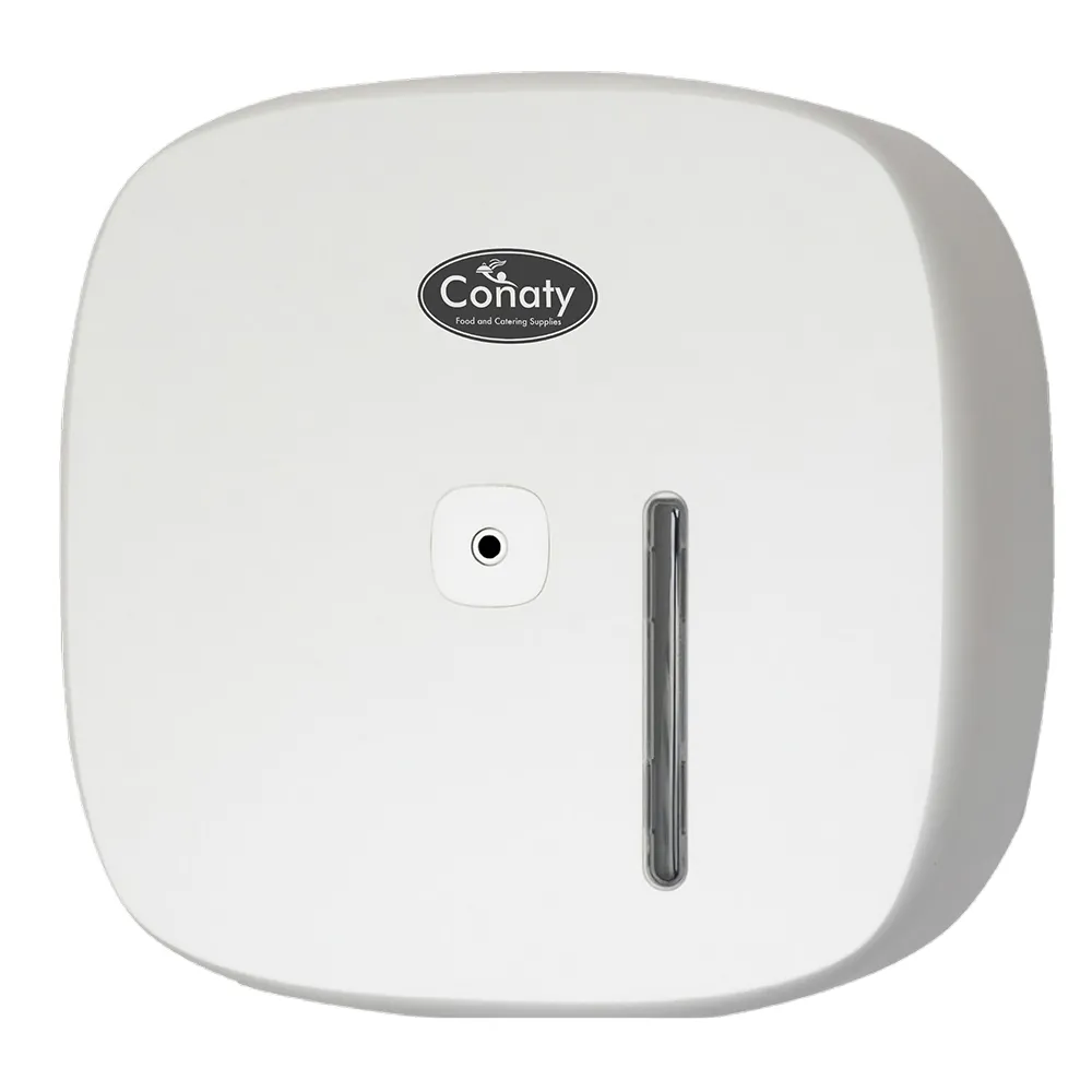 Conaty White Ecopull Toilet Roll Dispenser