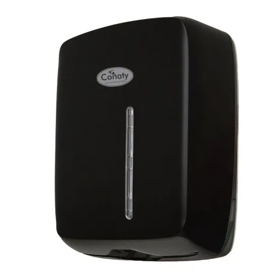 Conaty Black Interleaf Handtowel Dispenser