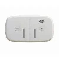Conaty White Ecopull Mini Toilet Roll Double Dispenser