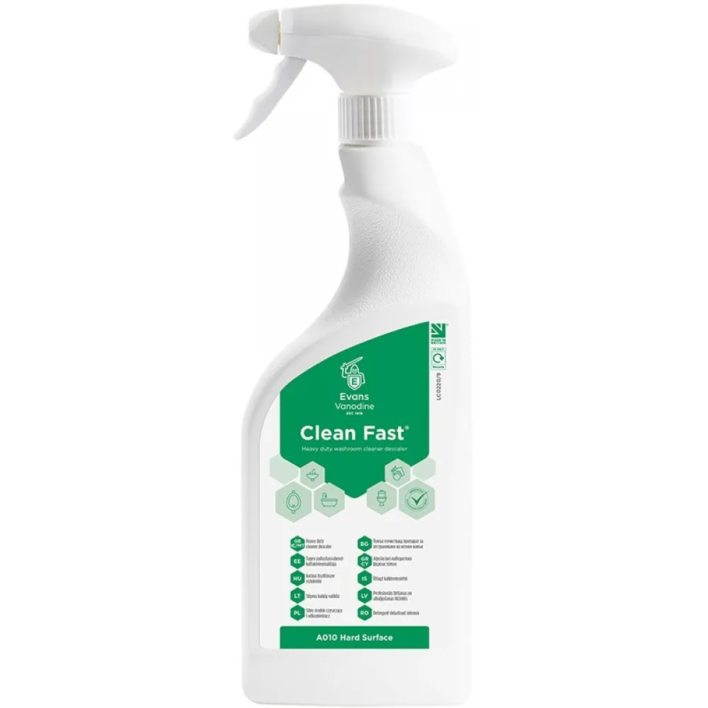 Evans Clean Fast 750ml X 6