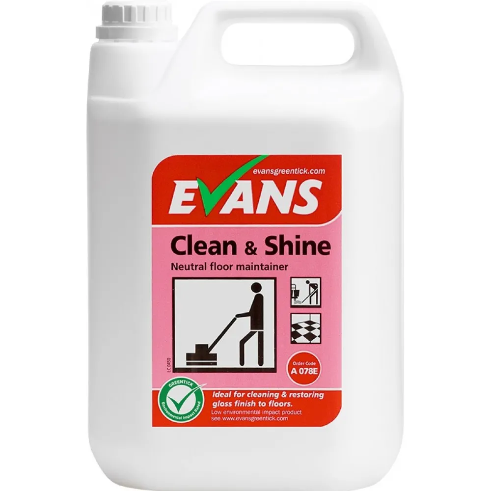Evans Clean & Shine 5l X 2