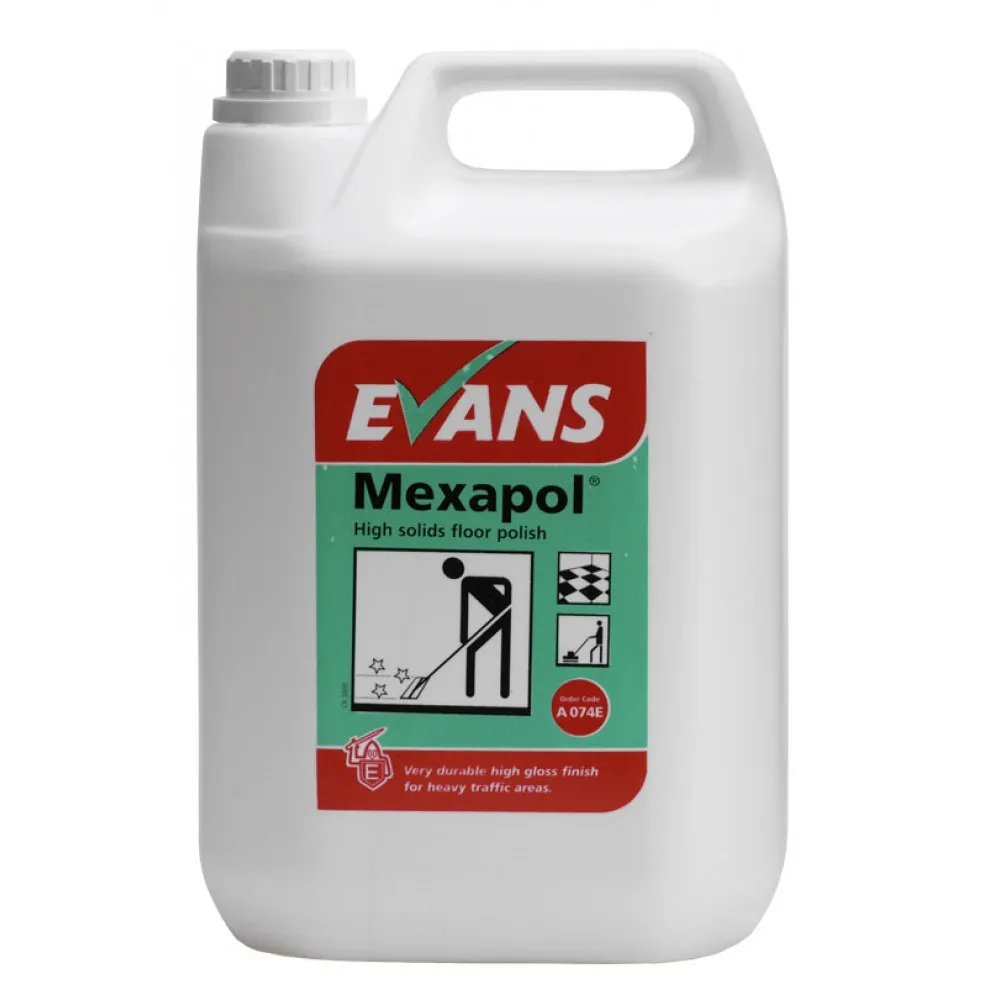 Evans Mexapol Floor Polish 5l X 2