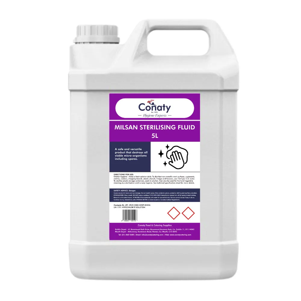 Conaty Milsan Sterilising Fluid 5l X 2
