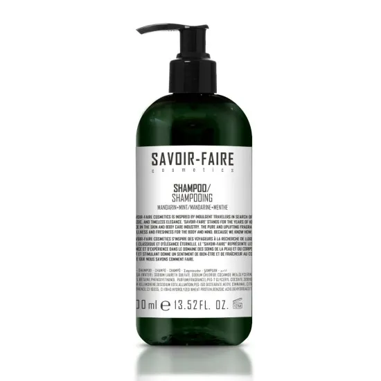 Savoir Faire Mandarin Mint Shampoo 400ml X12