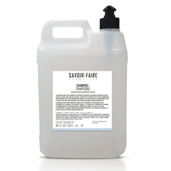 Savoir Faire Mandarin Mint Shampoo 2x5l Refill