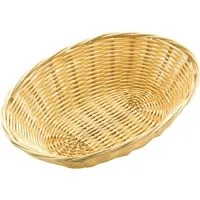 Rattan Basket Oval 24 X 17cm