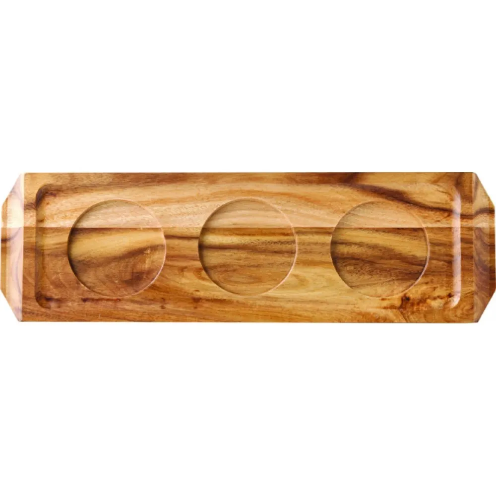 Acacia Wine Beer Flight Board 29 X 9cm X 6