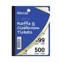 1-500 Cloakroom Tickets