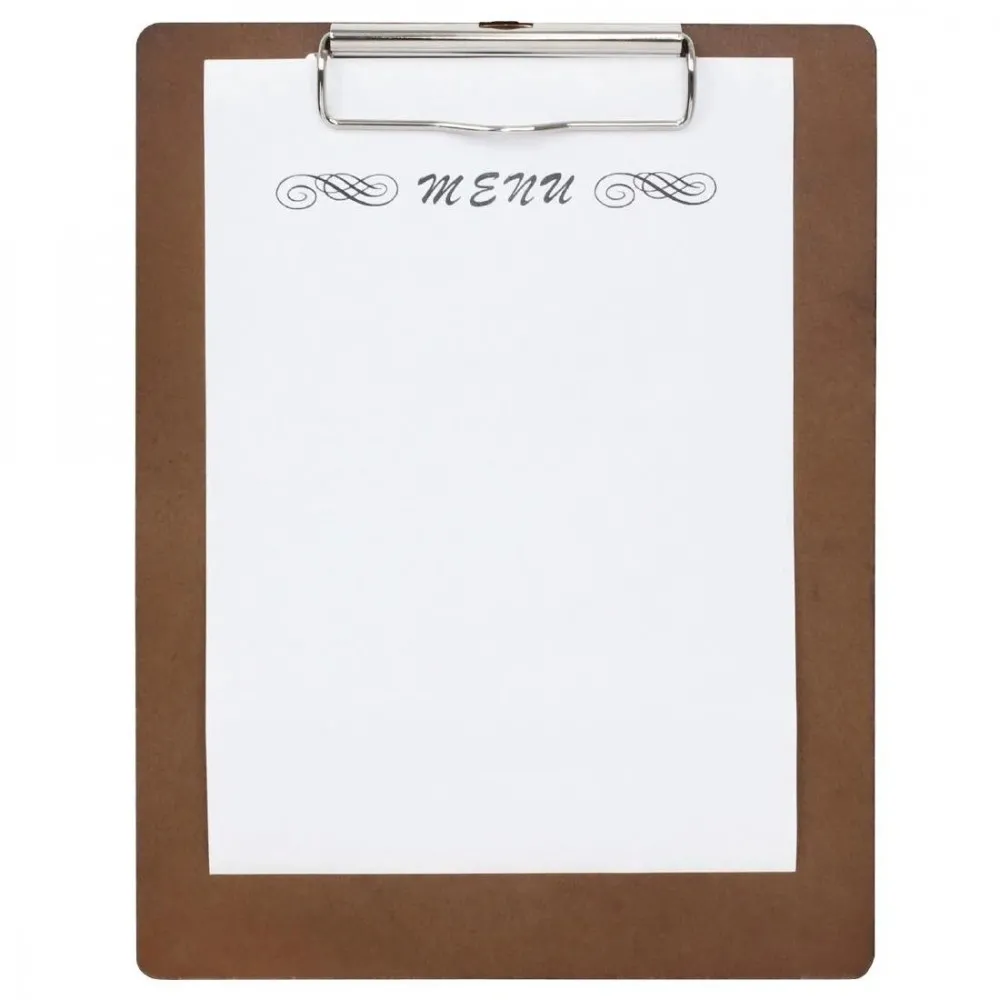 Wooden Clip Board A4