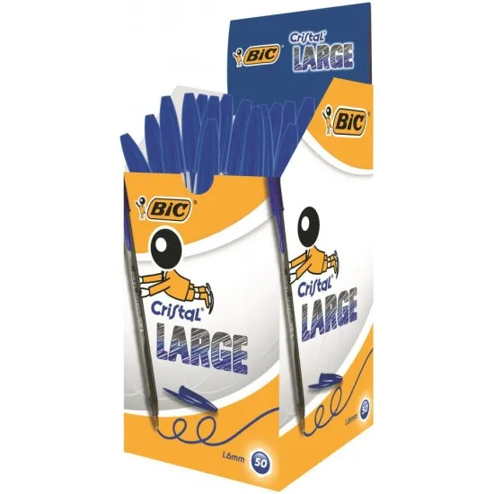 Pens Blue Bic Cristal X 50