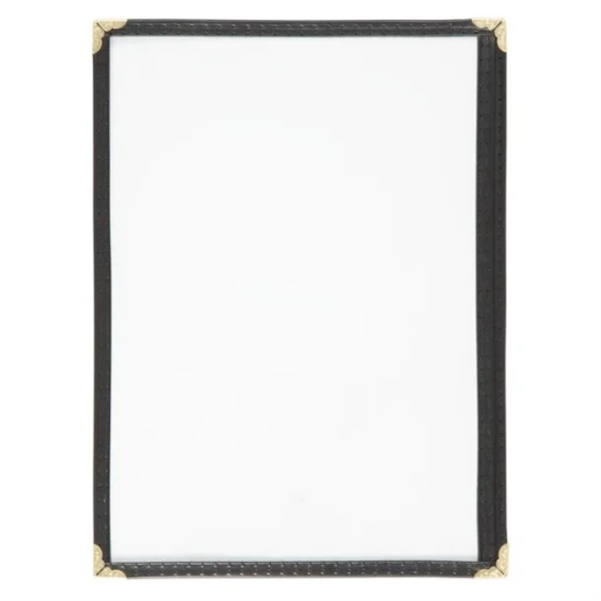 Menu Cover Clear Single A5