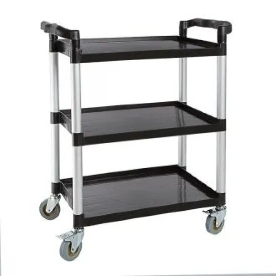 Trolley Medium 3 Tier Black
