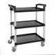 Trolley Medium 3 Tier Black