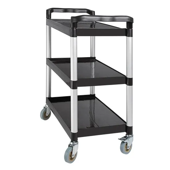 Trolley Medium 3 Tier Black