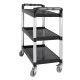 Trolley Medium 3 Tier Black