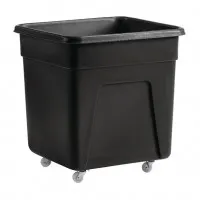 Black Polyethylene Trolley Large